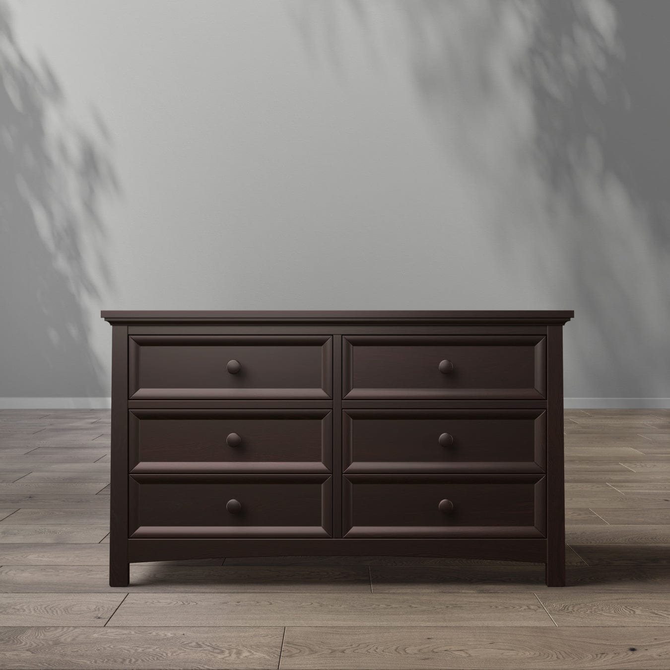 Silva Dressers Cherry Silva Serena Double Dresser