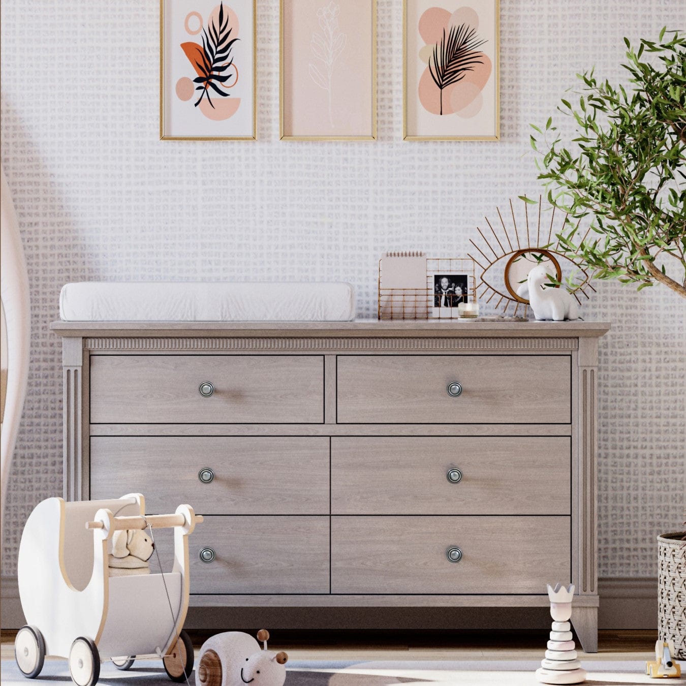 Silva Dressers Silva Edison Double Dresser