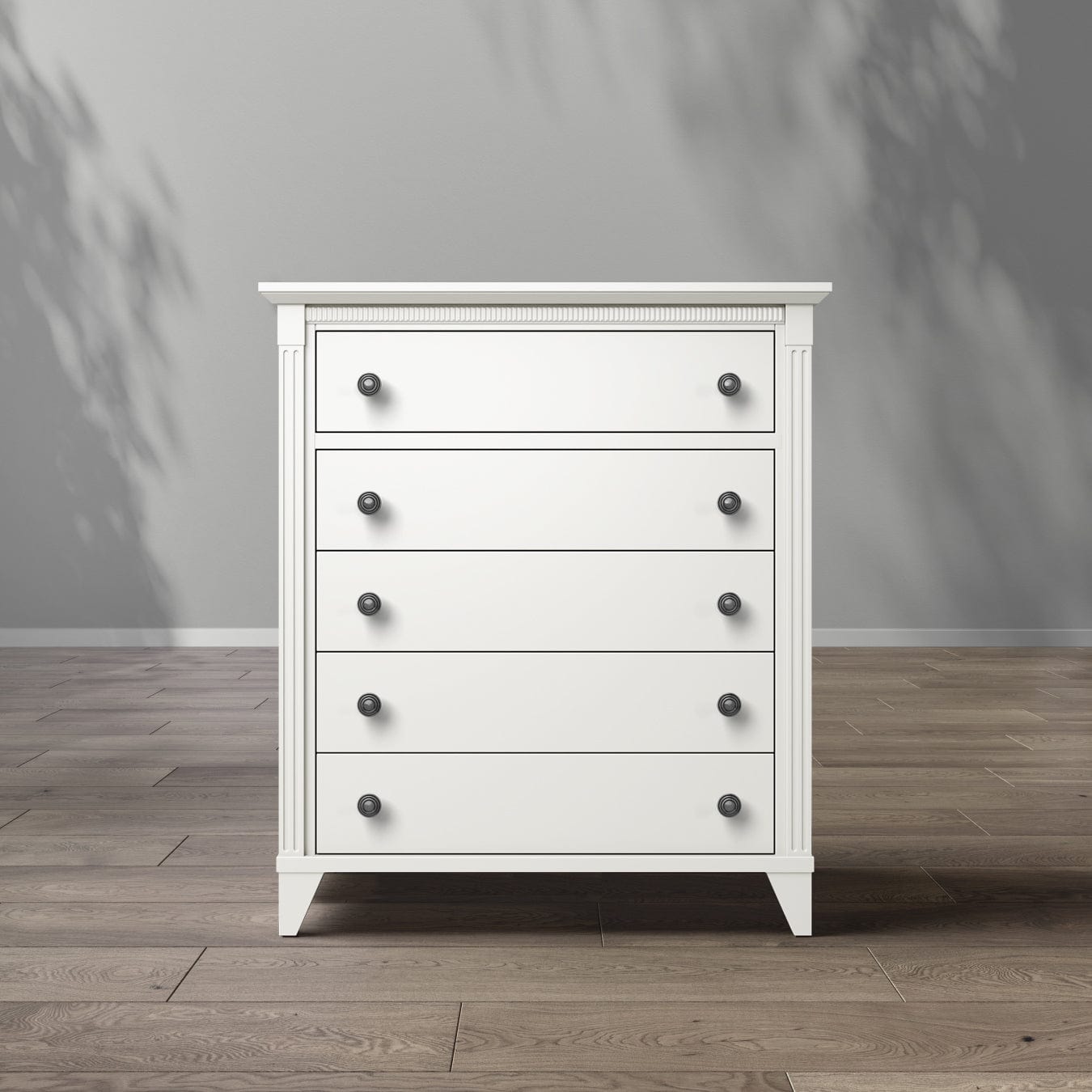 Silva Dressers White Silva Edison Tall Chest