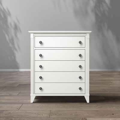 Silva Dressers White Silva Edison Tall Chest