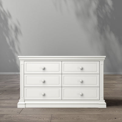 Silva Dressers White Silva Jackson Double Dresser