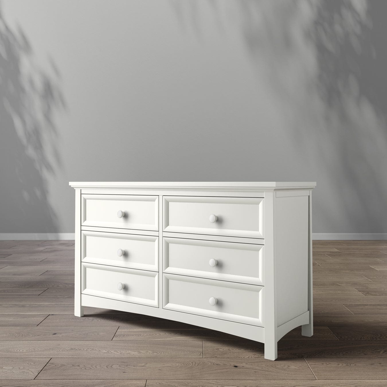 Silva Dressers White Silva Serena Double Dresser