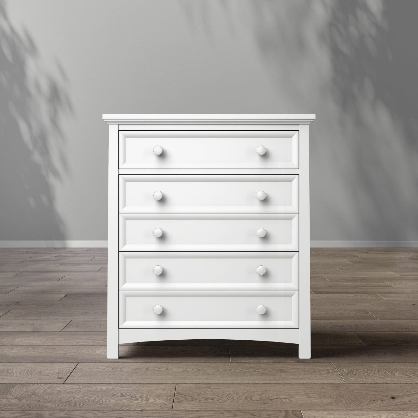 Silva Dressers White Silva Serena Tall Chest