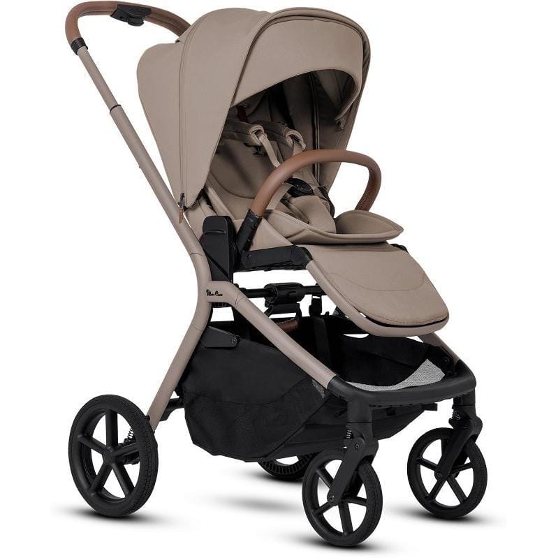 Silver Cross Strollers - Single Champagne Silver Cross Breez Mid-Size Compact Stroller | PRE-ORDER