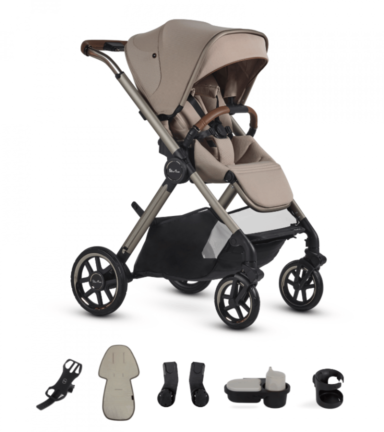 Silver Cross Strollers - Single Frappe Accessory Bundle Silver Cross Reef 2 Stroller