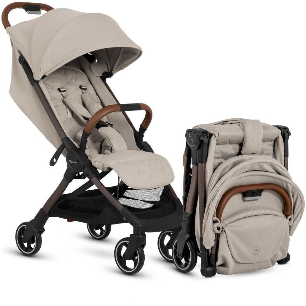 Silver Cross Strollers - Single Latte Silver Cross Clic Compact Stroller