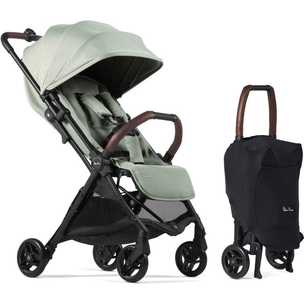 Silver Cross Strollers - Single Sage Silver Cross Jet 5 Stroller