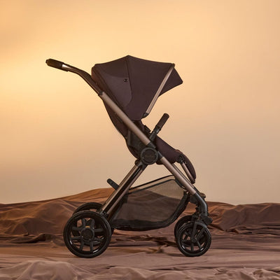 Silver Cross Strollers - Single Silver Cross Reef 2 Stroller + Folding Bassinet