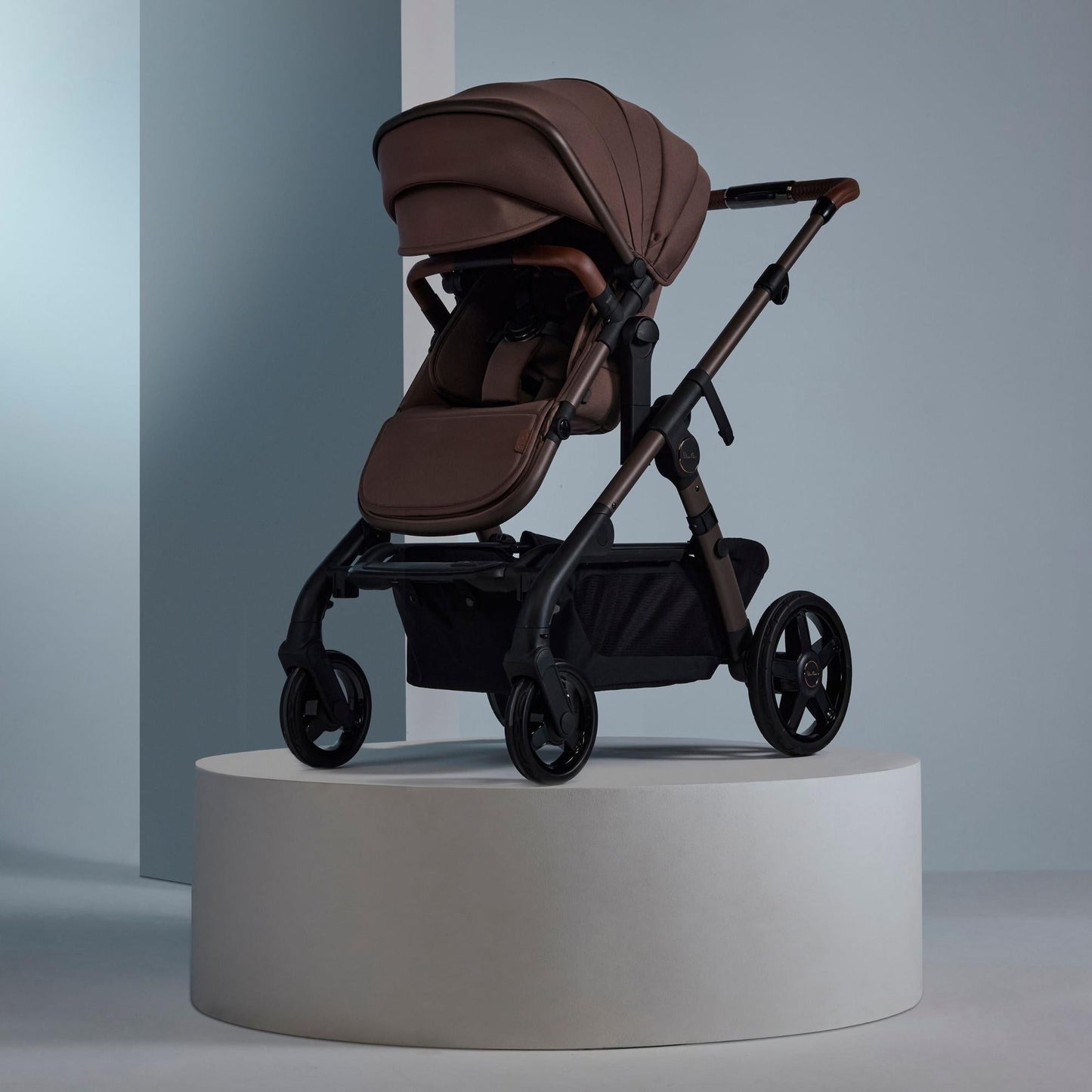 wave double stroller Silver Cross Wave 3 Single to Double Stroller Caramel