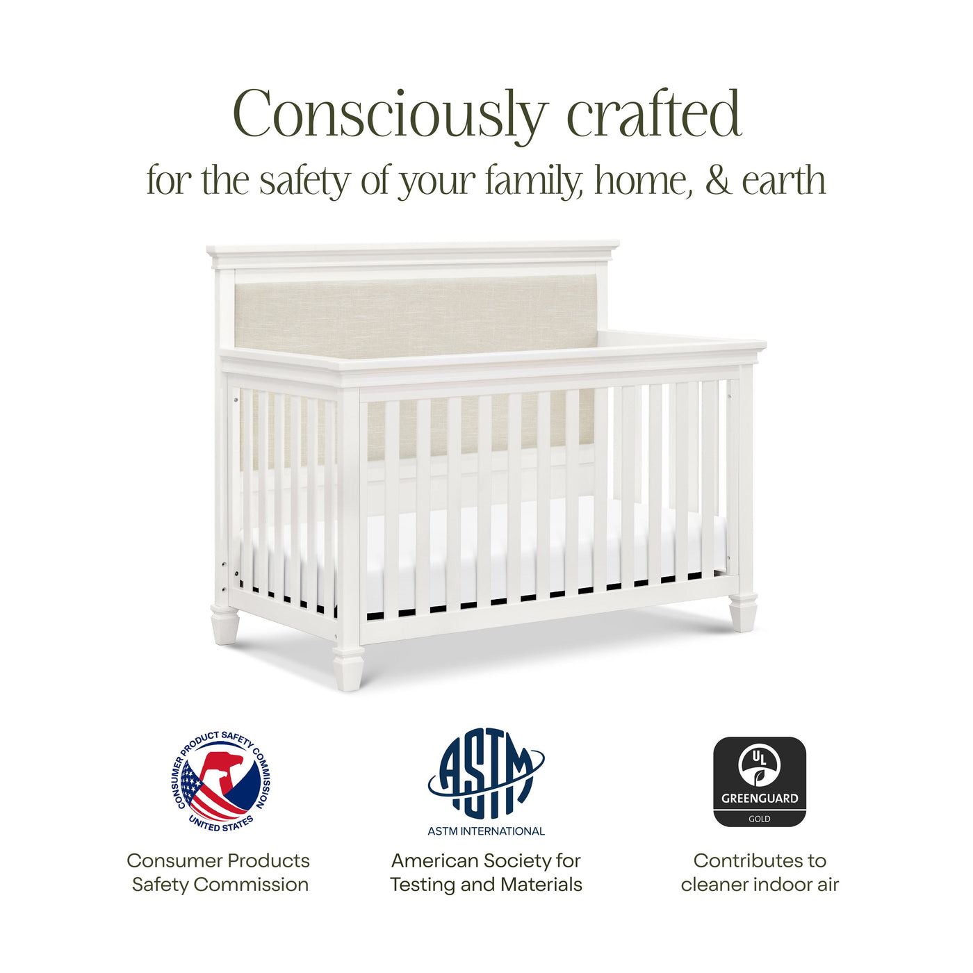 Namesake Darlington 4-in-1 Convertible Crib