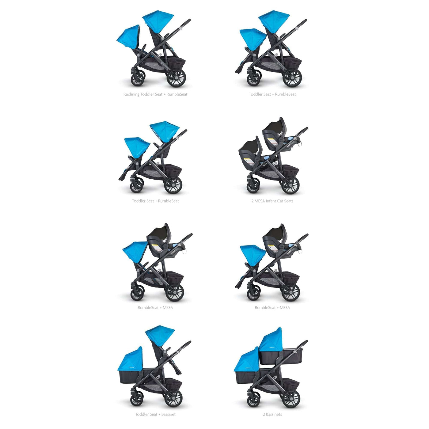 UPPAbaby Stroller Accessories UPPAbaby Vista Upper Adapters
