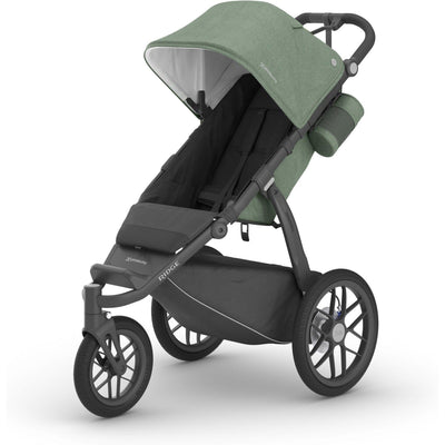 UPPAbaby Strollers - Jogging/All-Terrain Gwen (Green Mélange| Carbon Frame) UPPAbaby Ridge All-Terrain Stroller
