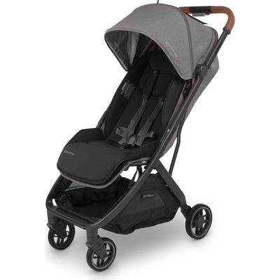 UPPAbaby Strollers - Single Greyson (Charcoal Mélange | Carbon Frame | Saddle Leather) UPPAbaby Minu V3 Stroller