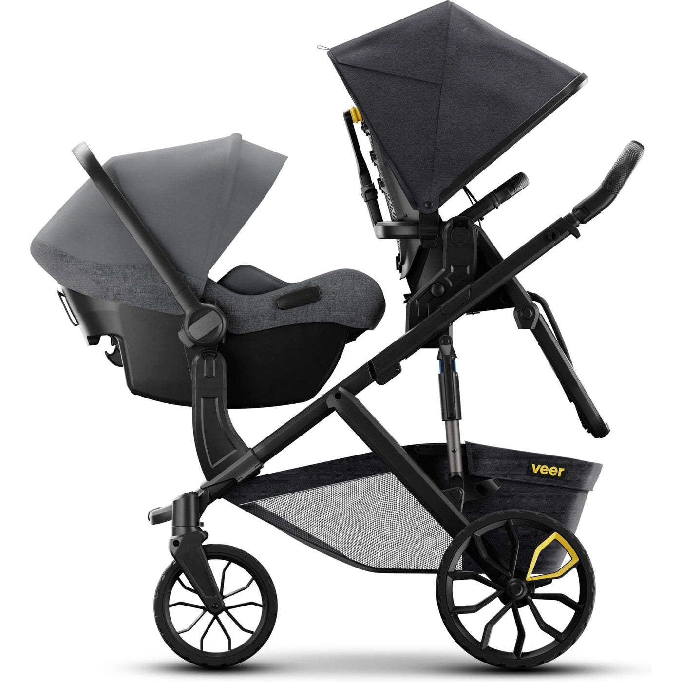 Veer Stroller Accessories Veer &Roll Second Seat Conversion Kit