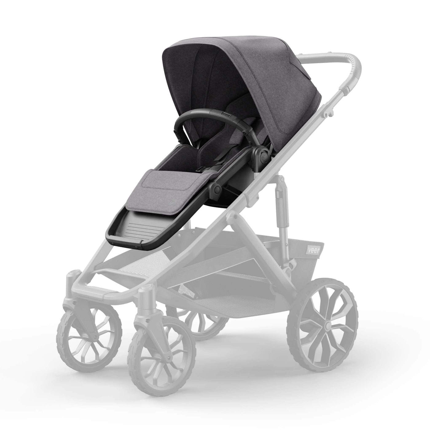 Veer Strollers - Single Veer Switch&Roll Stroller with Infant Essentials