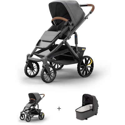 Veer Strollers - Single Veer Switch&Roll Stroller with Infant Essentials