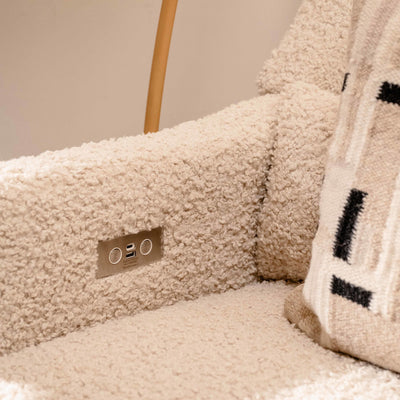 Babyletto Kiwi Electronic Recliner and Swivel Glider with USB port