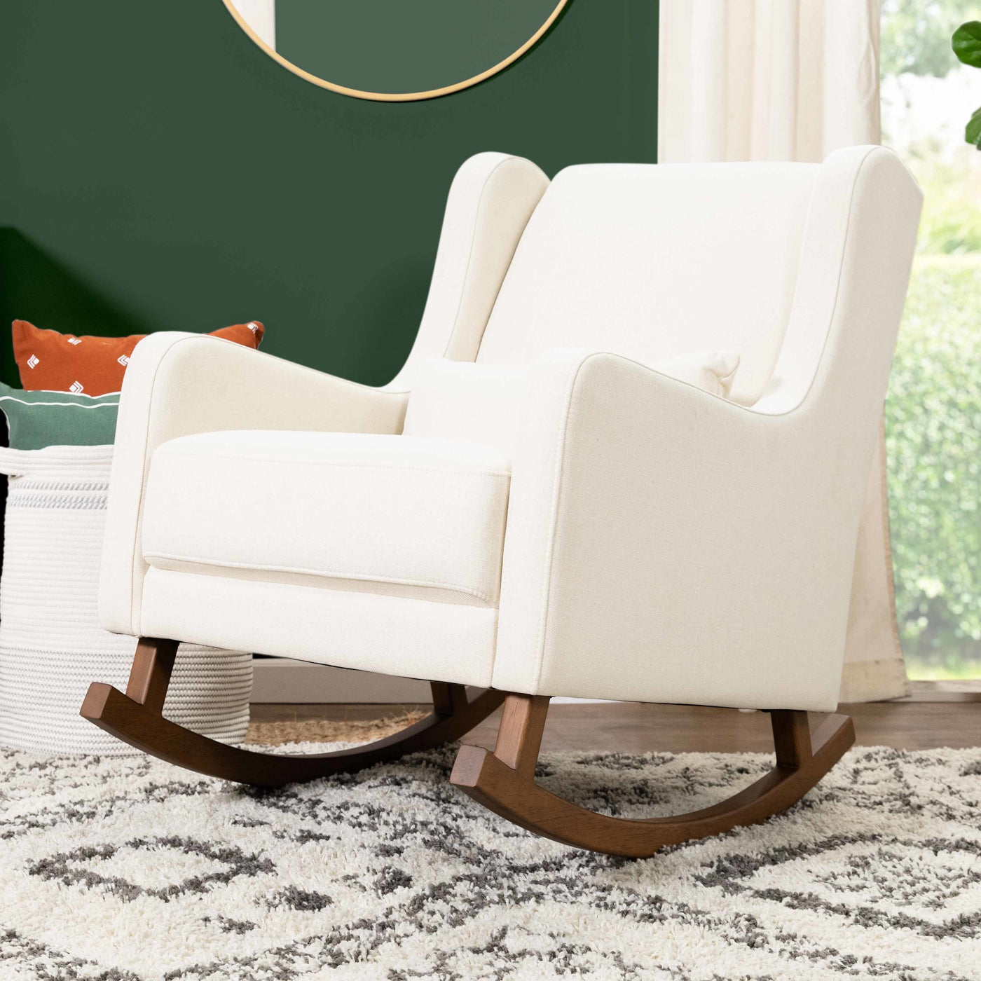 Babyletto Kai Rocker in Eco-Performance Fabric | Water Repellent & Stain Resistant