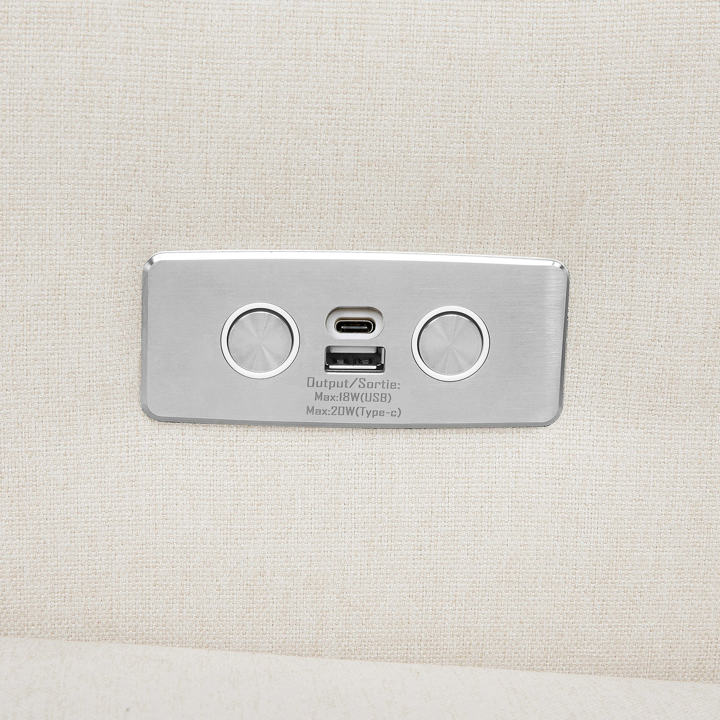 Babyletto Kiwi Electronic Recliner and Swivel Glider with USB port