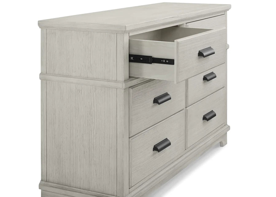 Simmons Kids Asher 6 Drawer Dresser with Changing Top