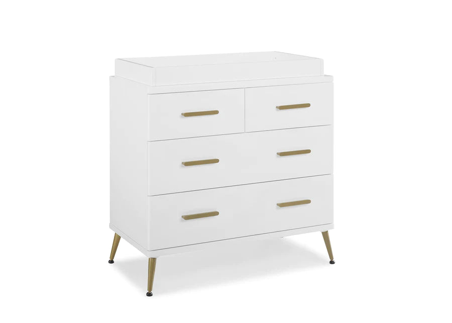Delta Sloane 4 Drawer Dresser with Changer Top - Assembly required