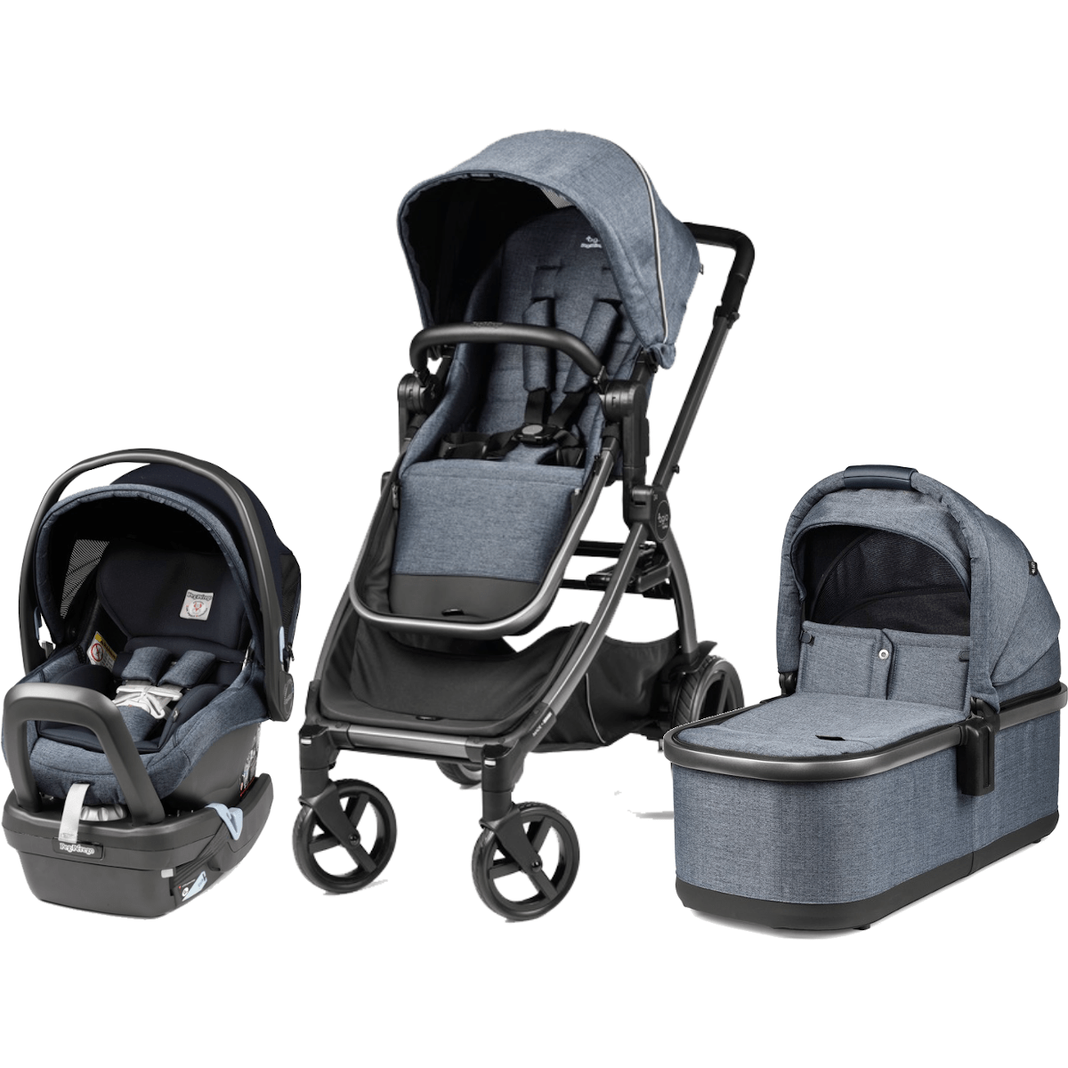 Agio Strollers Agio Luxe Mirage Agio Z4 Stroller Travel System Complete with Bassinet