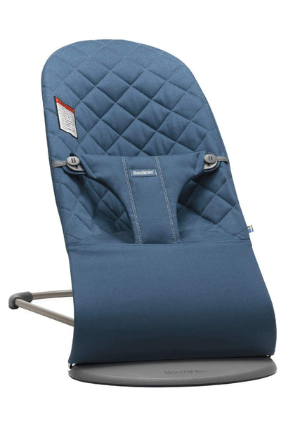 Baby Bjorn Baby Loungers Midnight Blue Quilted Baby Bjorn Bouncer Bliss