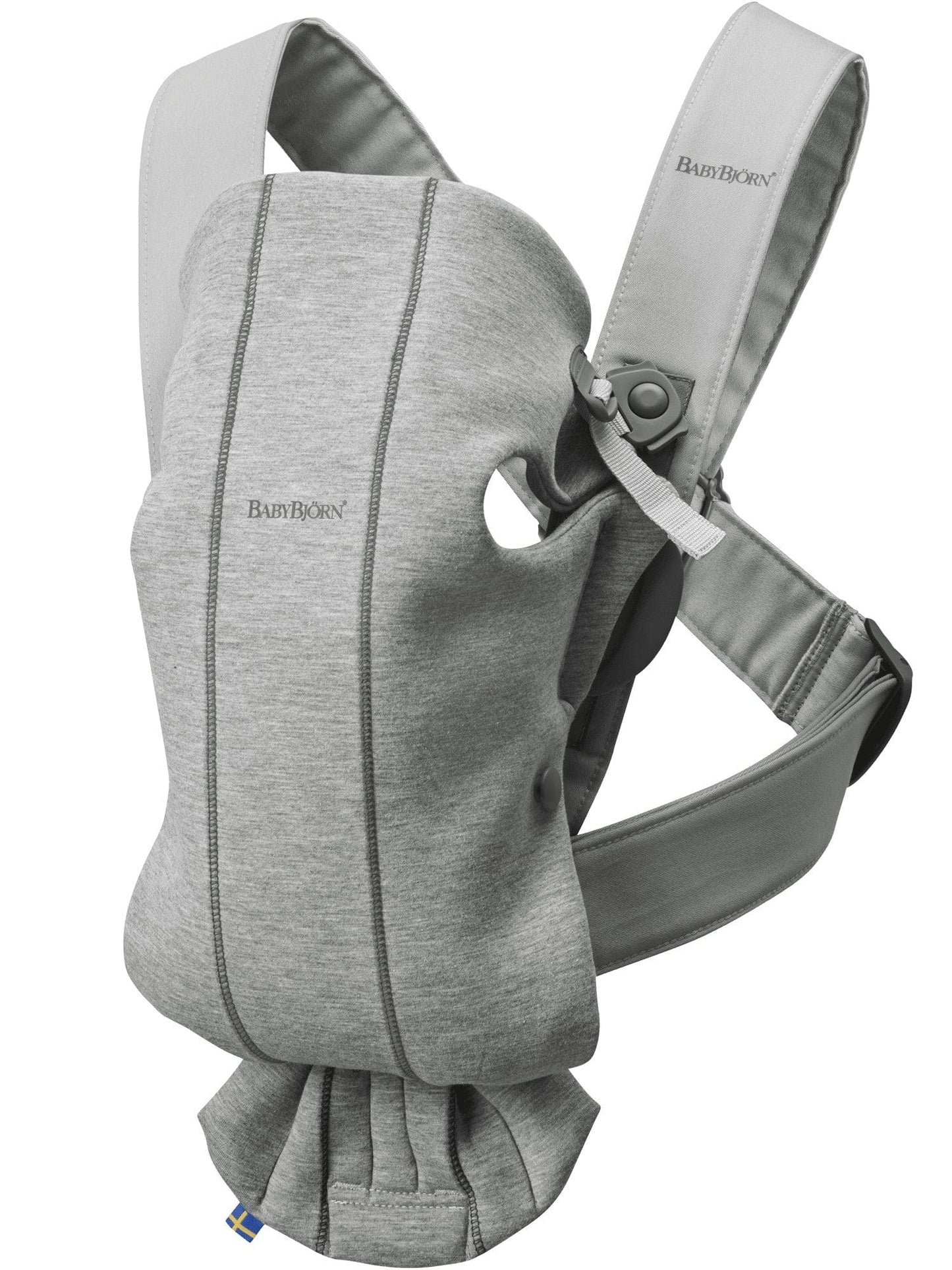 Baby Bjorn Slings & Carriers Light Grey Jersey Baby Bjorn Carrier Mini