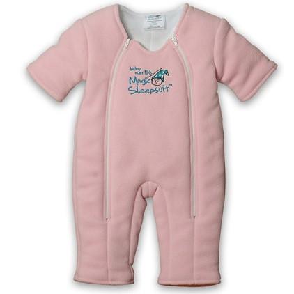 Baby Merlin's Sleep Sacks Pink / 6-9m Baby Merlin's Magic Sleepsuit Fleece