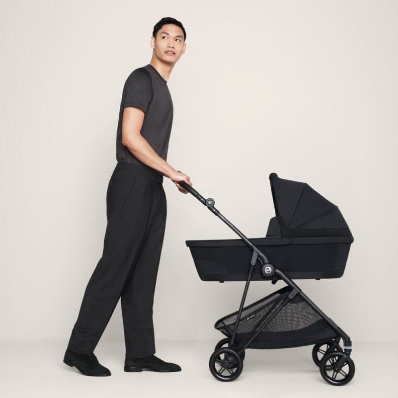 Cybex Strollers Moon Black Cybex Melio Carbon 3 Stroller