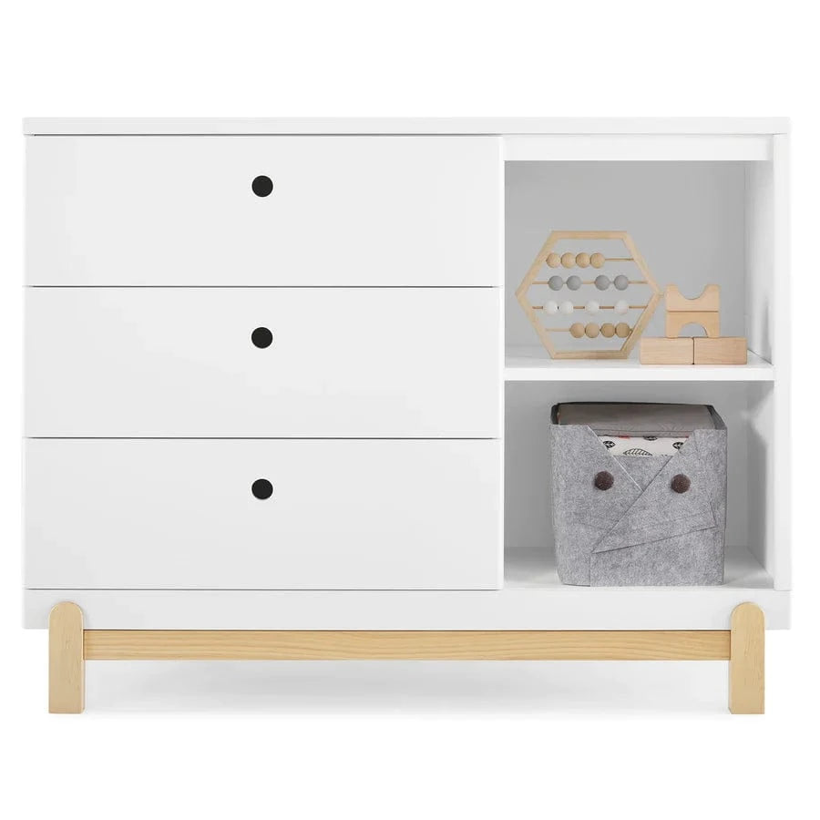 Delta Poppy 3 Drawer Dresser with Cubbies – Baby & Kids 1st