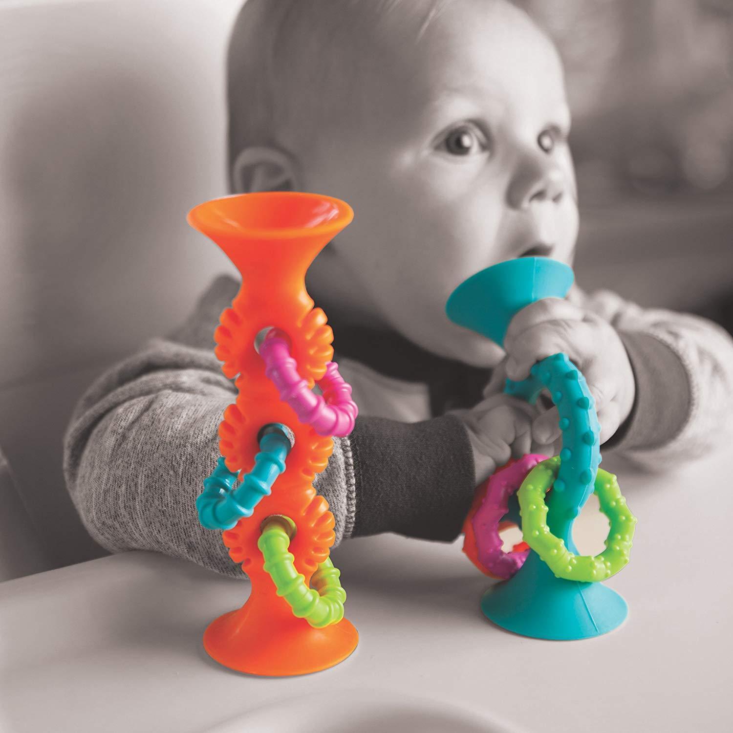 Squigz - Best Bath Toys for Ages 3 to 6 - Fat Brain Toys