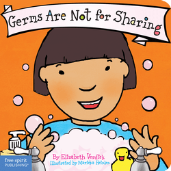 Free Spirit Publishing Books Germs are not for Sharing Best Behavior Series