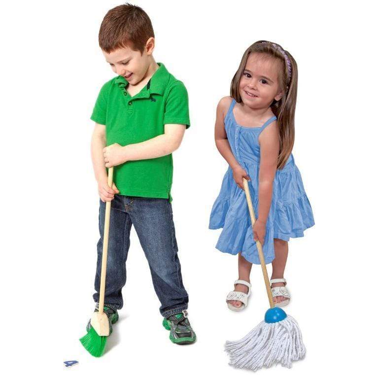 Melissa Doug Dust! Sweep! Mop! Set – Baby Kids 1st