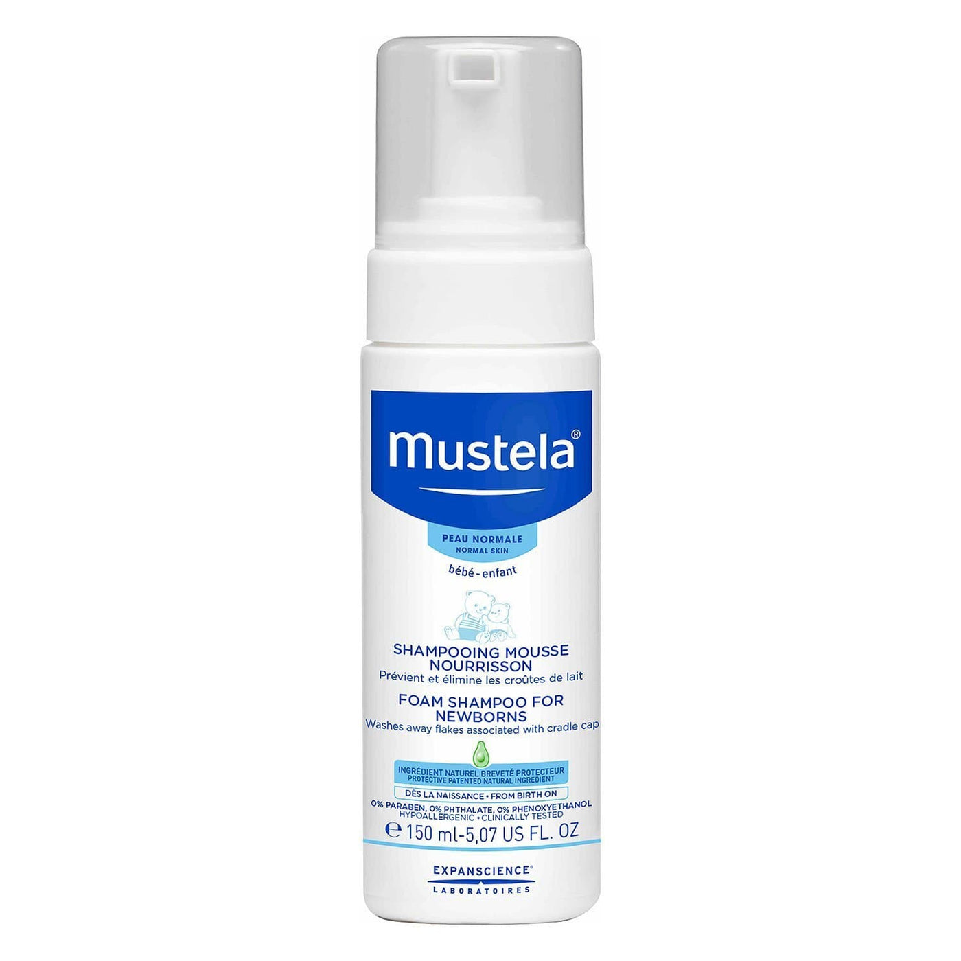 Mustela Personal Care Mustela Foam Shampoo for Newborns - 150ml