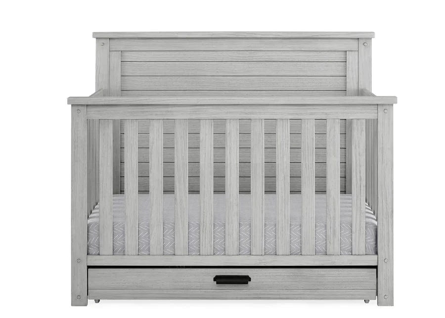 Simmons Kids Cribs Rustic Mist Simmons Kids Caden Convertible Crib