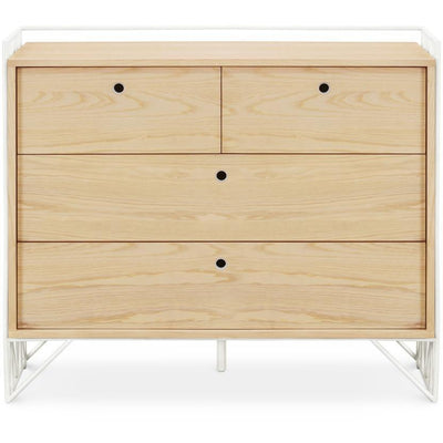 Ubabub Dressers Warm White / Natural Ubabub Mod 4-Drawer Dresser